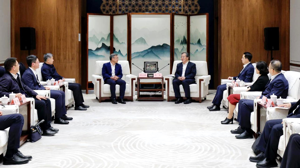 东南大学党委书记邬小撑、校长孙友宏会见苏州市委书记范波、市长吴庆文 携手推动名城名校融合发展